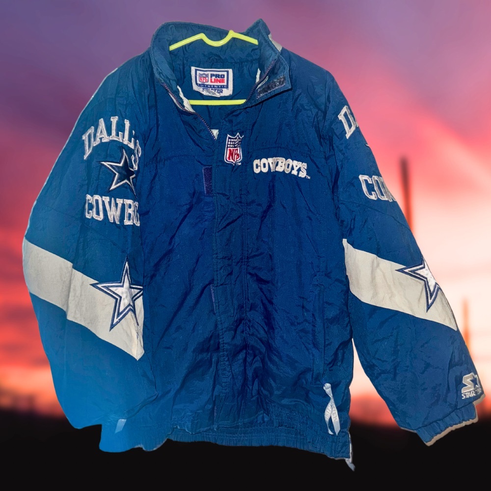 ❌SOLD❌ Vintage Dallas Cowboys Starter Jacket⚡️Size Small⚡️90s